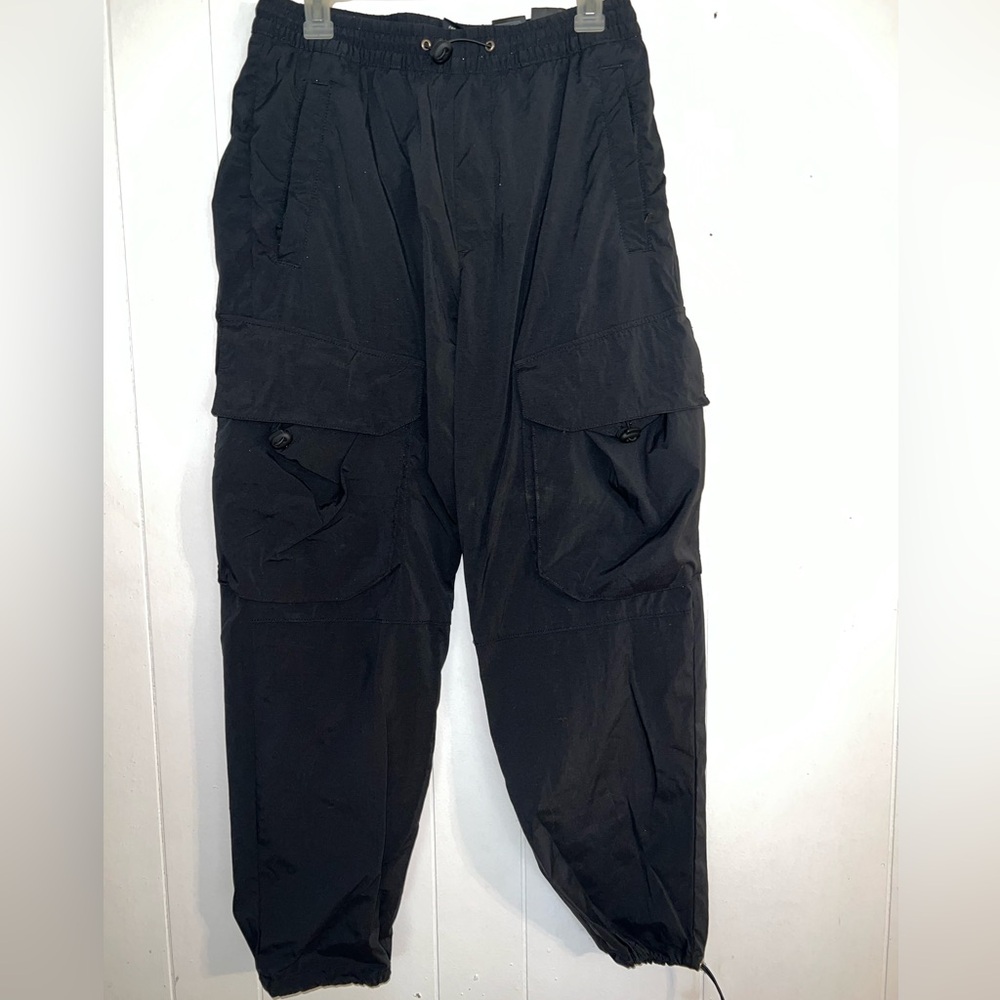H&M, black, jogger pant